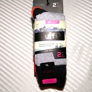 Tru fit premium performance wool blend socks